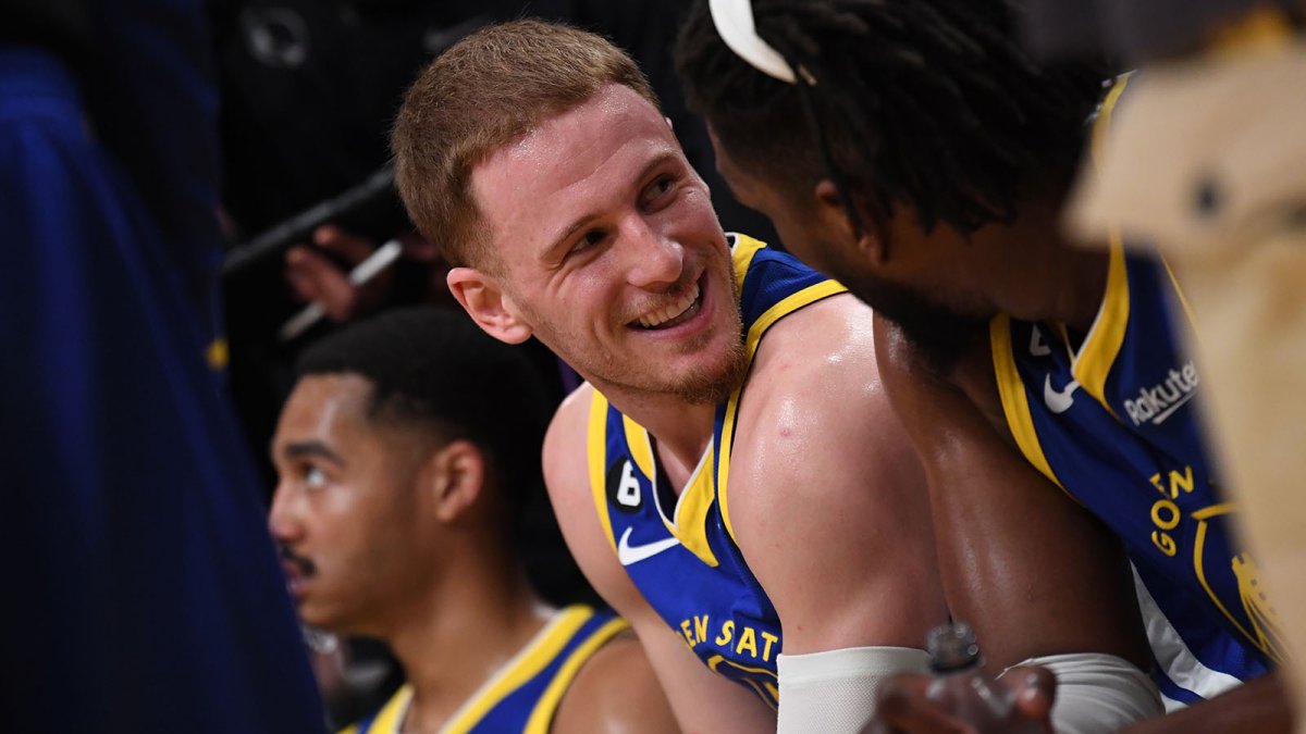Donte DiVincenzo تنشر رسالة إلى مشجعي Warriors بعد توقيع عقد Knicks – NBC Sports Bay Area & California